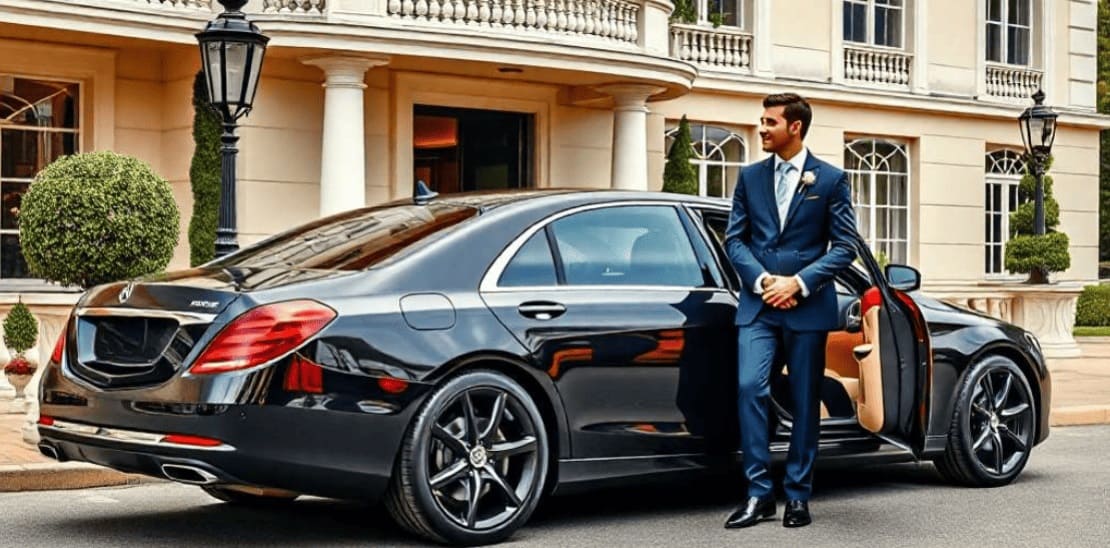 alquilar coche para boda con conductor